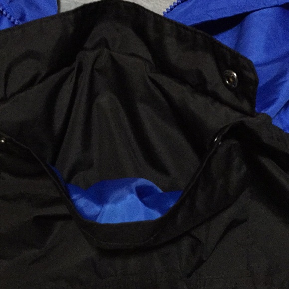 Boys windbreaker pullover jacket blue black 4/5 yr - Picture 6 of 11
